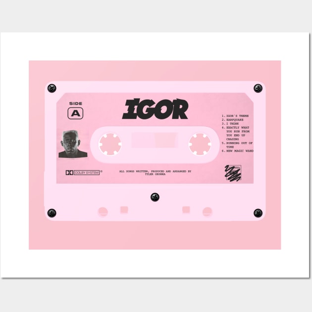 Tyler - IGOR Cassette Wall Art by Tandit Store